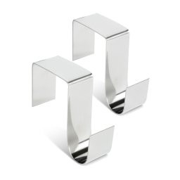 Kopogtató / Ajtódísz tartó - fém - 7 x 6,5 x 2 cm - 2 db / csomag