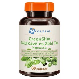 Caleido GreenSlim Zöld Kávé és Zöld Tea kapszula 60 db