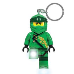 LEGO Kulcstartó, LED világítással, LEGO "Ninjago Legacy Lloyd"
