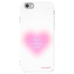 Átlátszó szilikon tok az alábbi mobiltelefonokra Apple iPhone 6/6S - Rich Energy