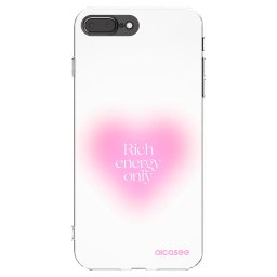 Átlátszó szilikon tok az alábbi mobiltelefonokra Apple iPhone 8 Plus - Rich Energy