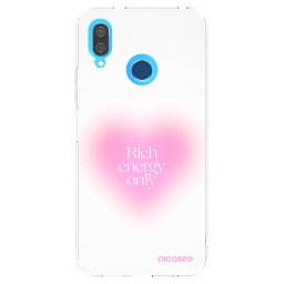 Átlátszó szilikon tok az alábbi mobiltelefonokra Huawei P20 Lite - Rich Energy