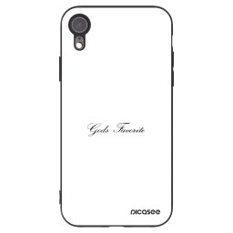 Fekete szilikon tok az alábbi mobiltelefonokra Apple iPhone XR - Gods Favorite