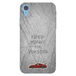 Átlátszó szilikon tok az alábbi mobiltelefonokra Apple iPhone XR - Garage Scratch