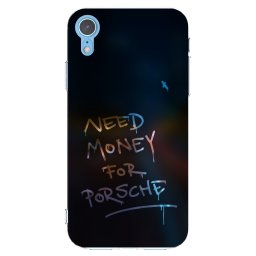 Átlátszó szilikon tok az alábbi mobiltelefonokra Apple iPhone XR - Neon Nights