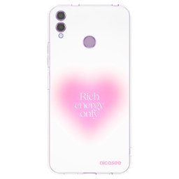 Átlátszó szilikon tok az alábbi mobiltelefonokra Honor 8X - Rich Energy
