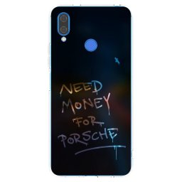 Átlátszó szilikon tok az alábbi mobiltelefonokra Huawei Nova 3 - Neon Nights