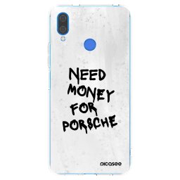 Átlátszó szilikon tok az alábbi mobiltelefonokra Huawei Nova 3i - White Dollar