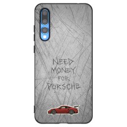 Fekete szilikon tok az alábbi mobiltelefonokra Huawei P20 Pro - Garage Scratch