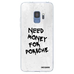Átlátszó szilikon tok az alábbi mobiltelefonokra Samsung Galaxy S9 G960F - White Dollar