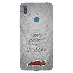 Átlátszó szilikon tok az alábbi mobiltelefonokra Huawei Y7 2019 - Garage Scratch