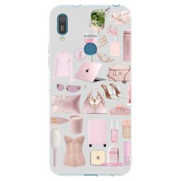 Átlátszó szilikon tok az alábbi mobiltelefonokra Huawei Y7 2019 - Glam Babe