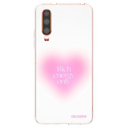 Átlátszó szilikon tok az alábbi mobiltelefonokra Huawei P30 - Rich Energy