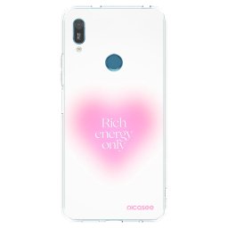 Átlátszó szilikon tok az alábbi mobiltelefonokra Huawei Y6 2019 - Rich Energy