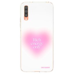 Átlátszó szilikon tok az alábbi mobiltelefonokra Samsung Galaxy A70 A705F - Rich Energy