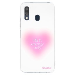 Átlátszó szilikon tok az alábbi mobiltelefonokra Samsung Galaxy A40 A405F - Rich Energy