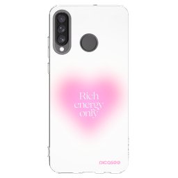Átlátszó szilikon tok az alábbi mobiltelefonokra Huawei P30 Lite - Rich Energy