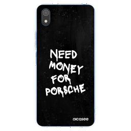 Átlátszó szilikon tok az alábbi mobiltelefonokra Xiaomi Redmi 7A - Black Dollar