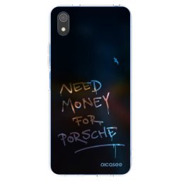 Átlátszó szilikon tok az alábbi mobiltelefonokra Xiaomi Redmi 7A - Neon Nights