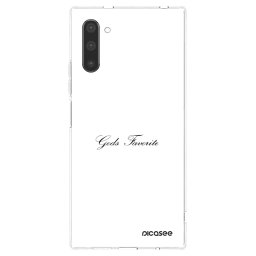 Átlátszó szilikon tok az alábbi mobiltelefonokra Samsung Galaxy Note 10 N970F - Gods Favorite