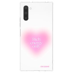 Átlátszó szilikon tok az alábbi mobiltelefonokra Samsung Galaxy Note 10 N970F - Rich Energy