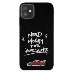 Átlátszó szilikon tok az alábbi mobiltelefonokra Apple iPhone 11 - Dark Racer