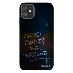 Átlátszó szilikon tok az alábbi mobiltelefonokra Apple iPhone 11 - Neon Nights