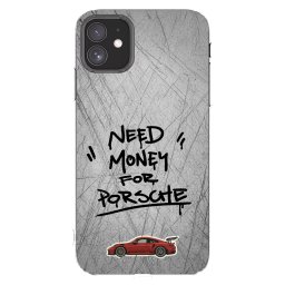 Átlátszó szilikon tok az alábbi mobiltelefonokra Apple iPhone 11 - Grey Drift