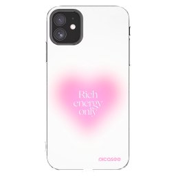 Átlátszó szilikon tok az alábbi mobiltelefonokra Apple iPhone 11 - Rich Energy