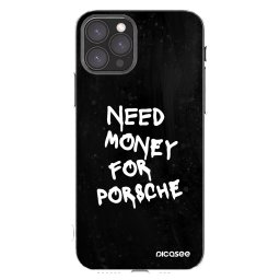 Átlátszó szilikon tok az alábbi mobiltelefonokra Apple iPhone 11 Pro - Black Dollar