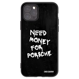 Fekete szilikon tok az alábbi mobiltelefonokra Apple iPhone 11 Pro - Black Dollar