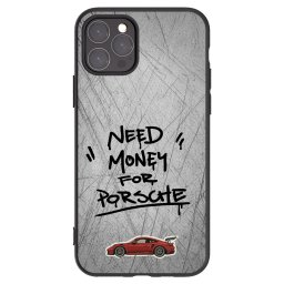 Fekete szilikon tok az alábbi mobiltelefonokra Apple iPhone 11 Pro - Grey Drift
