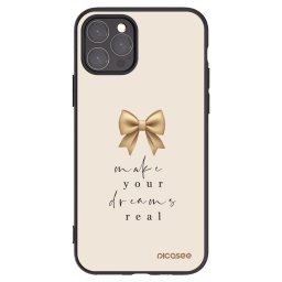 Fekete szilikon tok az alábbi mobiltelefonokra Apple iPhone 11 Pro - Golden Dream