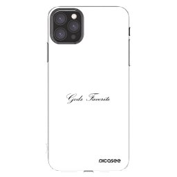 Átlátszó szilikon tok az alábbi mobiltelefonokra Apple iPhone 11 Pro Max - Gods Favorite