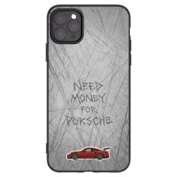 Fekete szilikon tok az alábbi mobiltelefonokra Apple iPhone 11 Pro Max - Garage Scratch