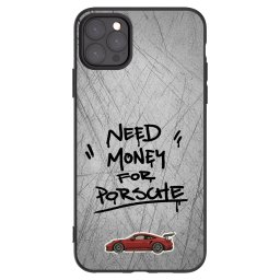 Fekete szilikon tok az alábbi mobiltelefonokra Apple iPhone 11 Pro Max - Grey Drift