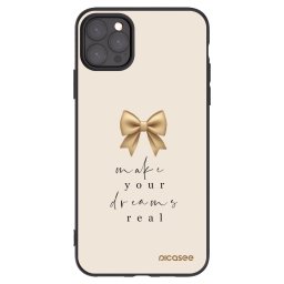 Fekete szilikon tok az alábbi mobiltelefonokra Apple iPhone 11 Pro Max - Golden Dream