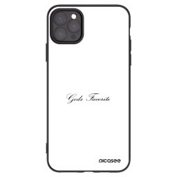 Fekete szilikon tok az alábbi mobiltelefonokra Apple iPhone 11 Pro Max - Gods Favorite