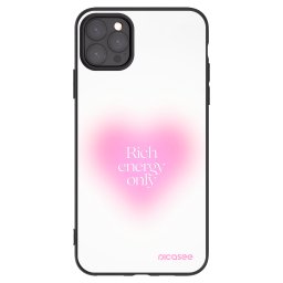 Fekete szilikon tok az alábbi mobiltelefonokra Apple iPhone 11 Pro Max - Rich Energy