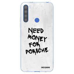 Átlátszó szilikon tok az alábbi mobiltelefonokra Xiaomi Redmi Note 8T - White Dollar