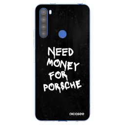 Átlátszó szilikon tok az alábbi mobiltelefonokra Xiaomi Redmi Note 8T - Black Dollar