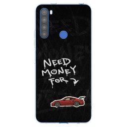 Átlátszó szilikon tok az alábbi mobiltelefonokra Xiaomi Redmi Note 8T - Track Mode