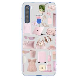 Átlátszó szilikon tok az alábbi mobiltelefonokra Xiaomi Redmi Note 8T - Glam Babe