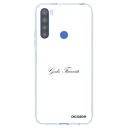 Átlátszó szilikon tok az alábbi mobiltelefonokra Xiaomi Redmi Note 8T - Gods Favorite