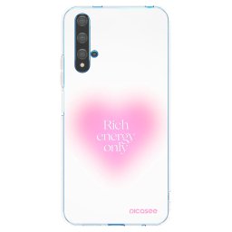 Átlátszó szilikon tok az alábbi mobiltelefonokra Huawei Nova 5T - Rich Energy