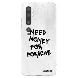 Átlátszó szilikon tok az alábbi mobiltelefonokra Xiaomi Mi Note 10 (Pro) - White Dollar