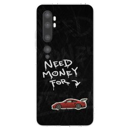 Átlátszó szilikon tok az alábbi mobiltelefonokra Xiaomi Mi Note 10 (Pro) - Track Mode