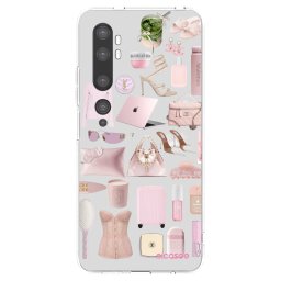 Átlátszó szilikon tok az alábbi mobiltelefonokra Xiaomi Mi Note 10 (Pro) - Glam Babe