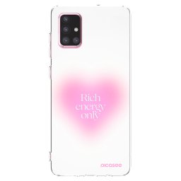 Átlátszó szilikon tok az alábbi mobiltelefonokra Samsung Galaxy A71 A715F - Rich Energy