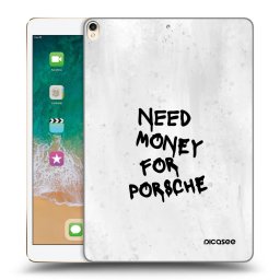 Átlátszó szilikon tok az alábbi táblagépre Apple iPad Pro 10.5" 2017 (2. gen) - White Dollar